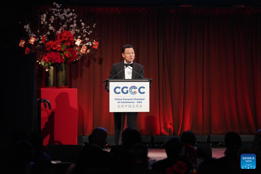 China demonstra sinceridade no desenvolvimento das relações sino-americanas, mantendo-se fiel aos seus princípios, diz embaixador