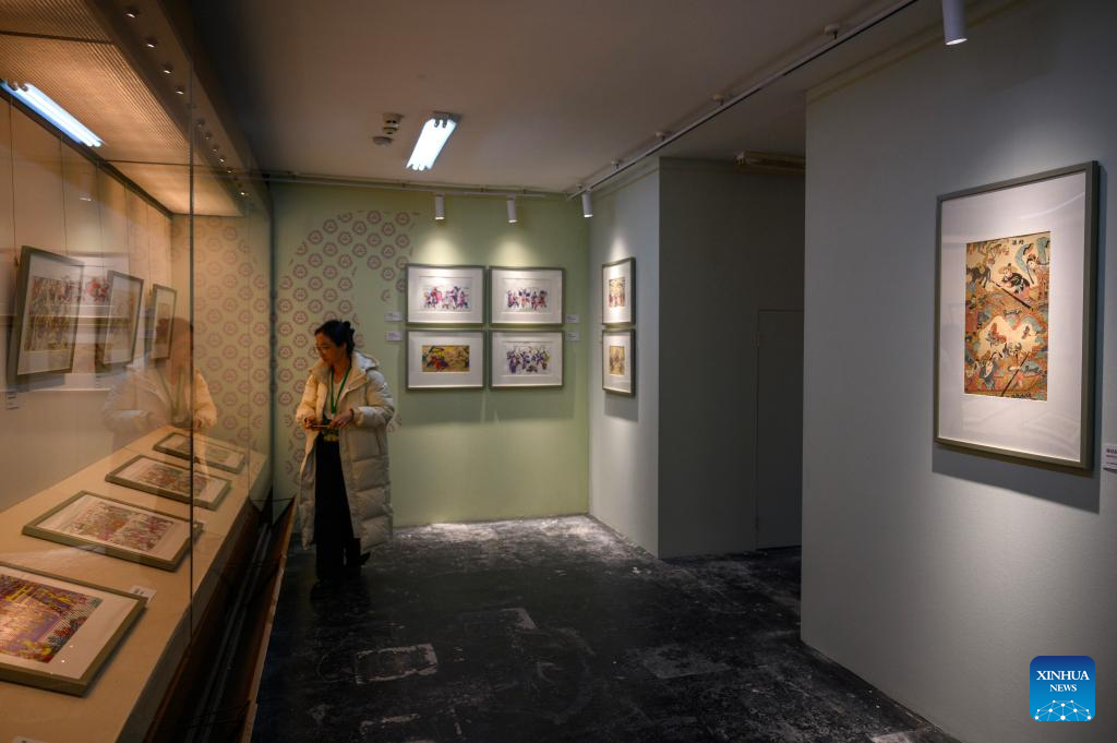 Beijing recebe exposição de pinturas do Ano Novo Chinês