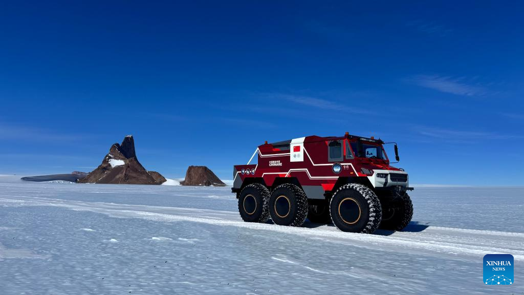 Veículo antártico desenvolvido pela China percorre mais de 10 mil km