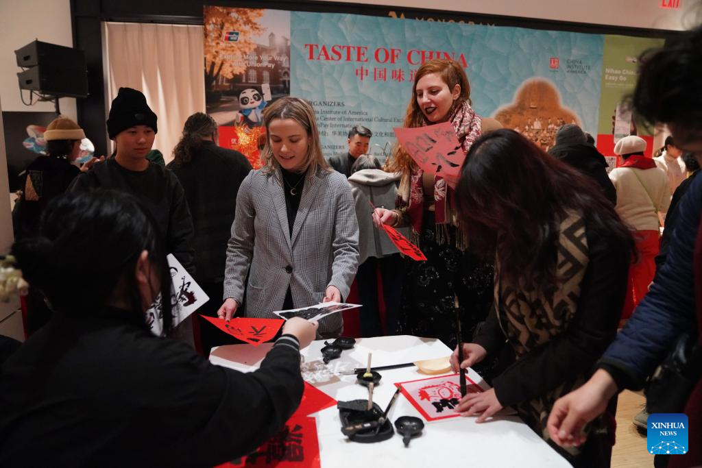 Nova York recebe evento cultural "Sabor da China" para celebrar a Festa da Primavera