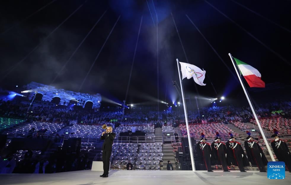 Confira os destaques da cerimônia de encerramento dos Jogos de Inverno Milão-Cortina