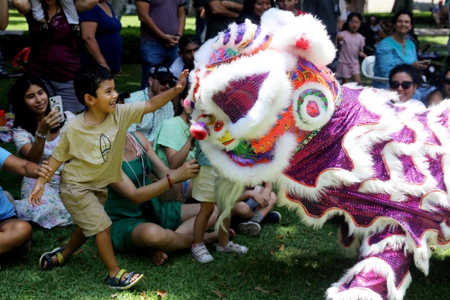 Destaque: Ano Novo Chinês contagia América Latina com alegria festiva
