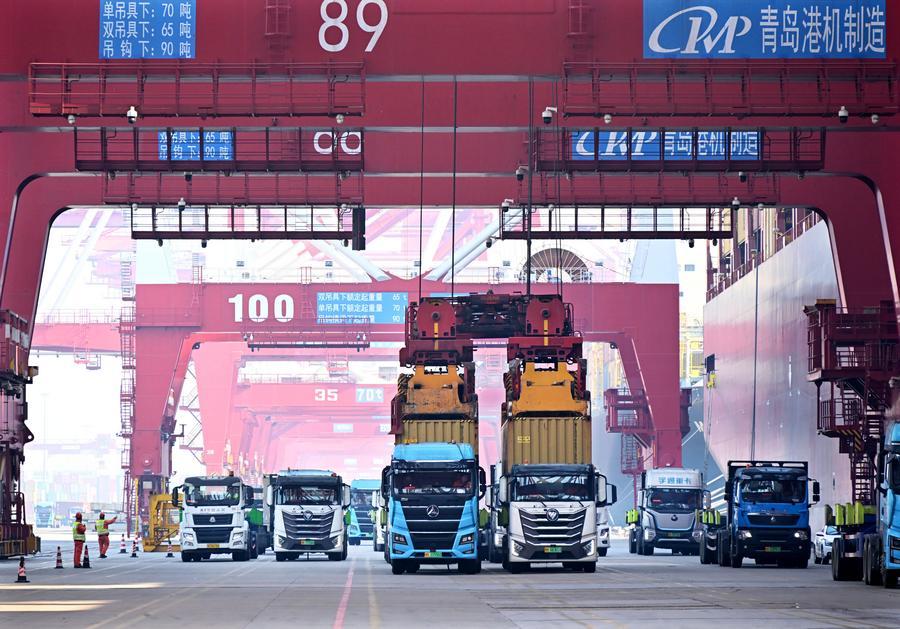 (Multimídia) Comércio exterior da China aumenta 18,3% nos primeiros dois meses de 2026