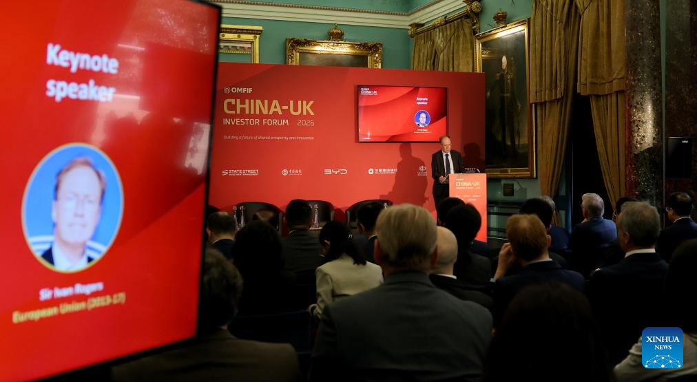 Fórum de investidores China-Reino Unido é realizado em Londres para fortalecer cooperação
