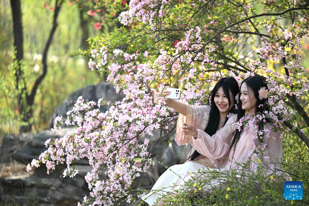 Primavera presenteia turistas com belas e coloridas paisagens na China