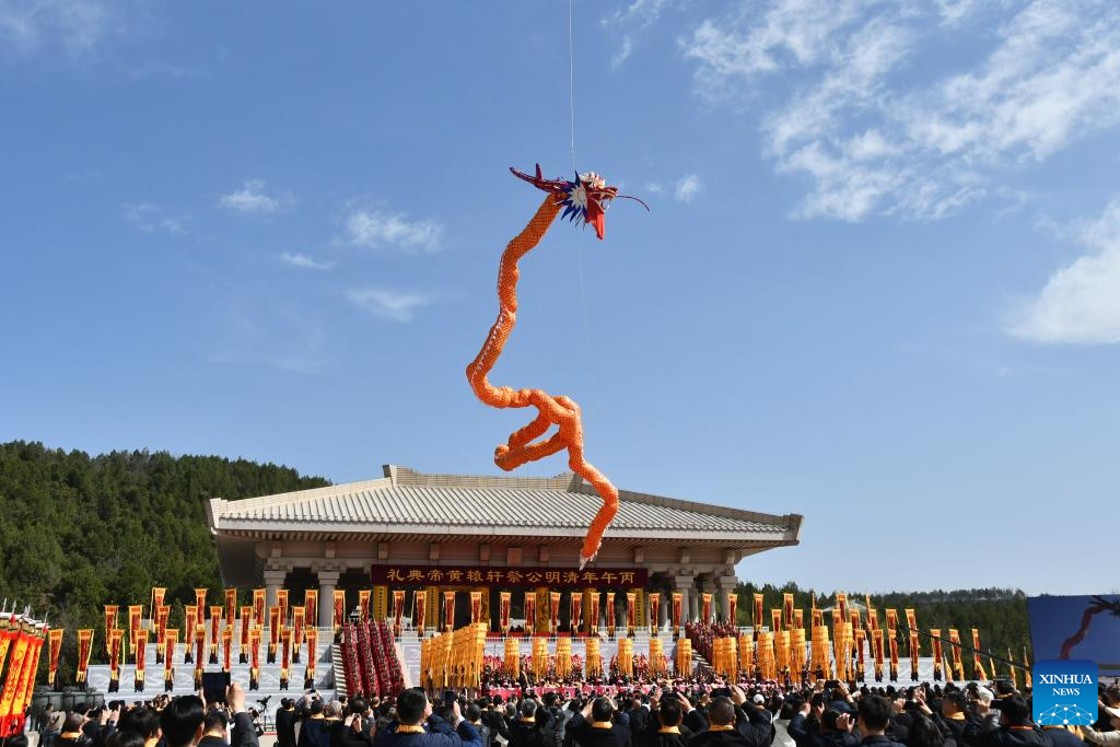 Província chinesa de Shaanxi realiza cerimônia em homenagem ao lendário ancestral Huangdi