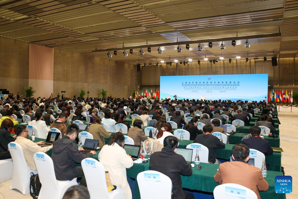 Inaugurado Fórum de Desenvolvimento Verde e Sustentável da OCS no leste da China